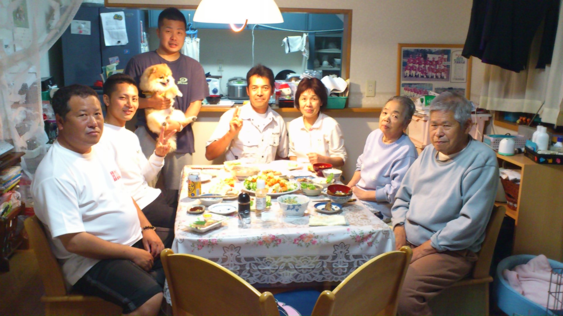 長生村 T様 給湯器交換と洗面所リフォーム