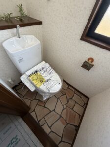 茂原市　ピュアレストQR+BV2　トイレリフォーム事例